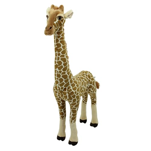 Sweety Toys Premium Edition 13661 Spielzeug Giraffe Greta die Giraffe zum Reiten Stehtier Standtier von Sweety Toys