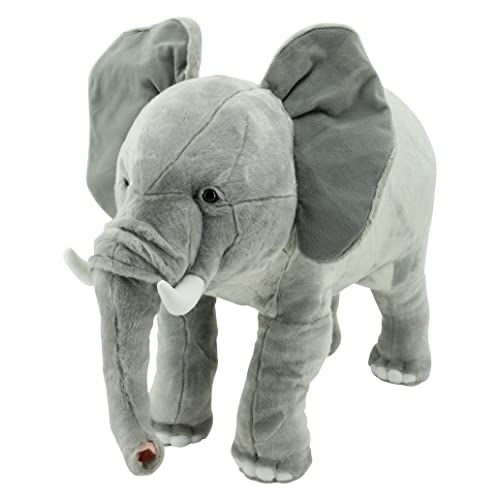Sweety Toys Premium Edition 13708 Spielzeug Elefant Elton der Elefant zum Reiten Stehtier Standtier von Sweety Toys
