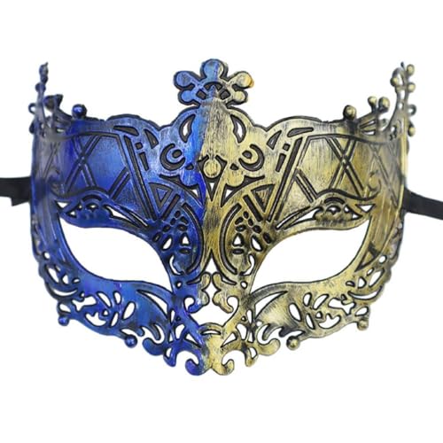Swetopq Antike Maskerademasken Halloween Kugelmasken Weihnachtskostüm Partymasken Für Paare Frauen Und Männer Karnevalsmasken Halbe Gesichtsmasken von Swetopq
