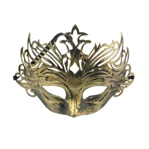 Swetopq Maskerade Halloween Ball-Maske Weihnachten Für Paare Frauen Und Männer Mardi Gras-Masken Half Face von Swetopq