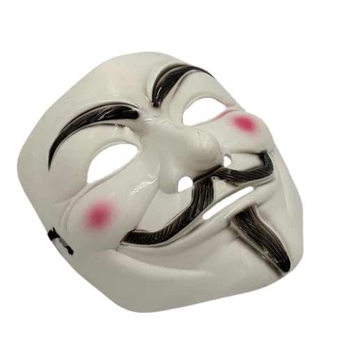 SwiftPick Home Anonymous Maske V für Vendetta Gesichtsmaske Guy Fawkes Horror Erwachsene Halloween Maske Kostüm Party Cosplay Verkleidung Zubehör SwiftPick Home Anonymous Maske V für Vendetta Gesichtsmaske Guy Fawkes Horror Erwachsene Halloween Maske Kostüm Party Cosplay Verkleidung Zubehör von SwiftPick Home