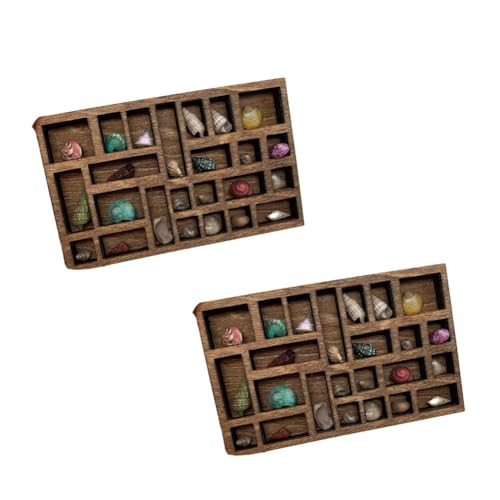 Swiixxer 1:12 Miniatur-Schmuckregal, Miniatur-Kristallregal, Puppenhaus-Miniatur-, Druckertablett, Miniatur, Einfach zu Verwenden von Swiixxer