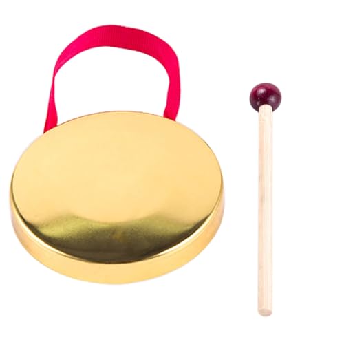 Swiixxer 12 cm Handgong-Schlaginstrument mit Rundem Spielhammer für Schulfestpartys Swiixxer 12 cm Handgong-Schlaginstrument mit Rundem Spielhammer für Schulfestpartys von Swiixxer