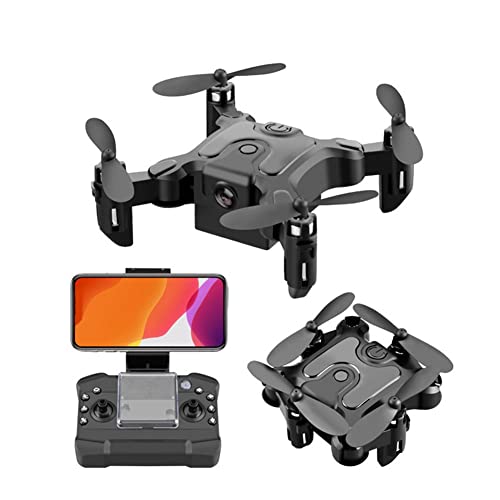 Swiixxer 4K Aerial Mini Drone Professionelle Tragbare HD-Kamera High Hold- RC Hubschrauber RC RTF Faltbarer Quadrocopter,B von Swiixxer