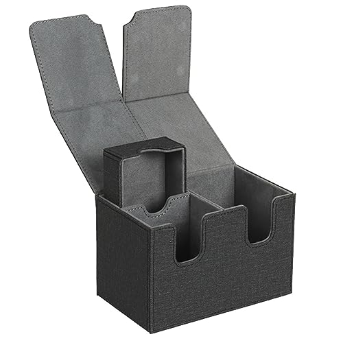 Swiixxer Kartenaufbewahrung, Sammlerspiel, Sammelkartenbox, Kartentrage-Organizer für Mehr Als 160 Karten, Schwarz Swiixxer Kartenaufbewahrung, Sammlerspiel, Sammelkartenbox, Kartentrage-Organizer für Mehr Als 160 Karten, Schwarz von Swiixxer