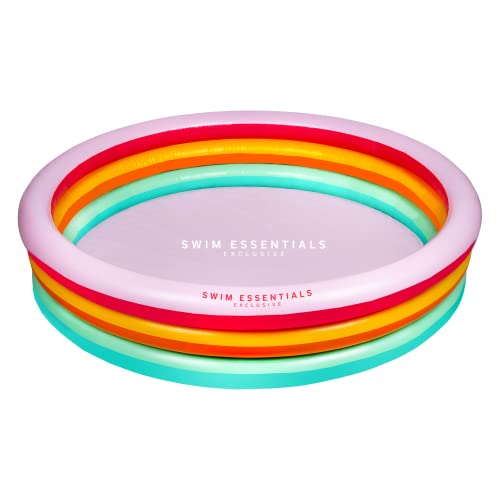 Aufblasbarer Pool Regenbogen Ø 150 cm von Swim Essentials