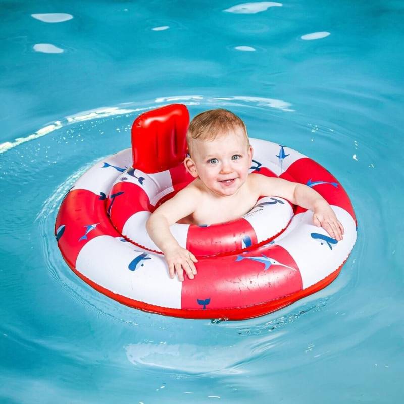 Swim Essentials Babyschwimmer - Aufblasbarer Babyschwimmsitz Wal von Swim Essentials