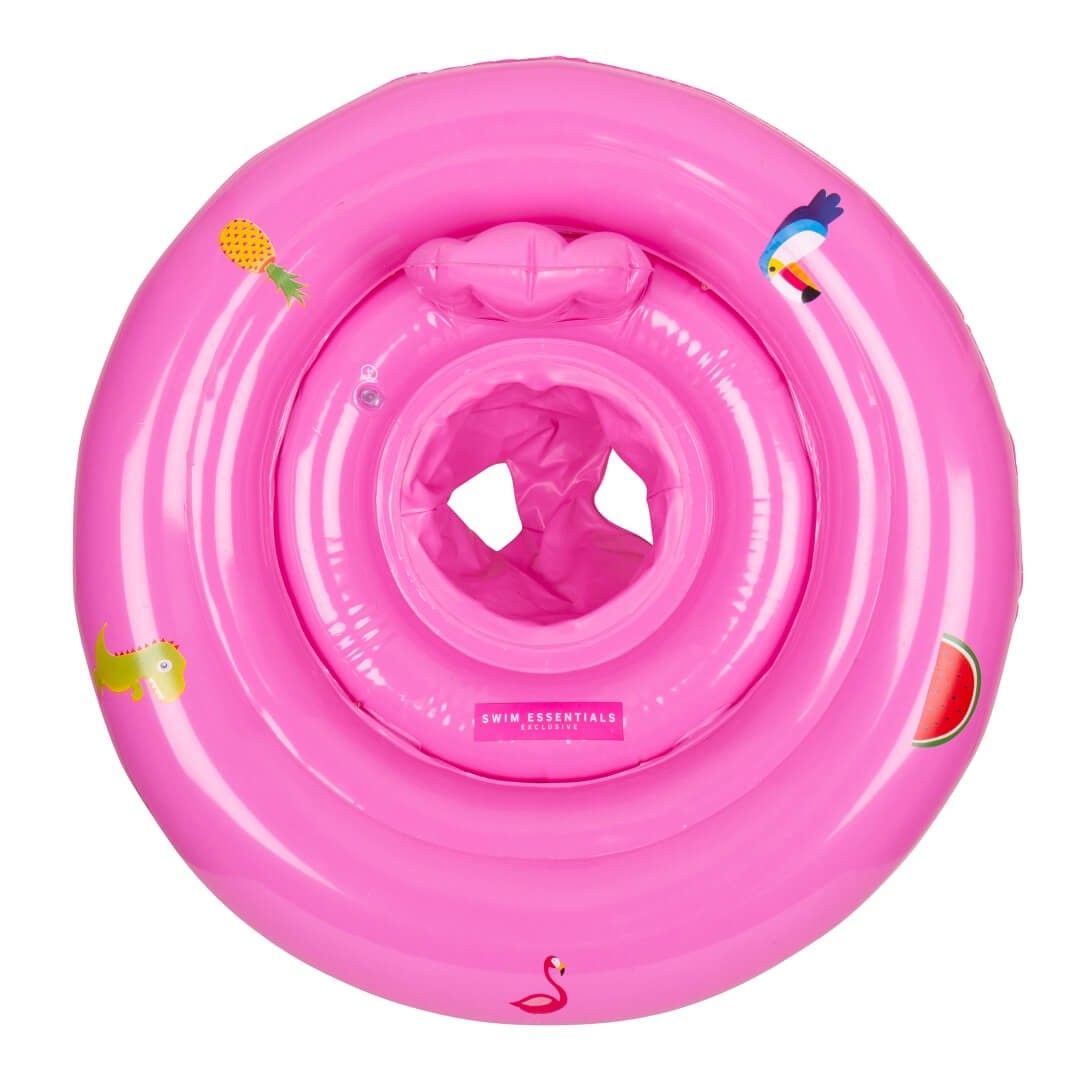 Swim Essentials Babyschwimmer - Aufblasbarer Babyschwimmsitz in pink von Swim Essentials