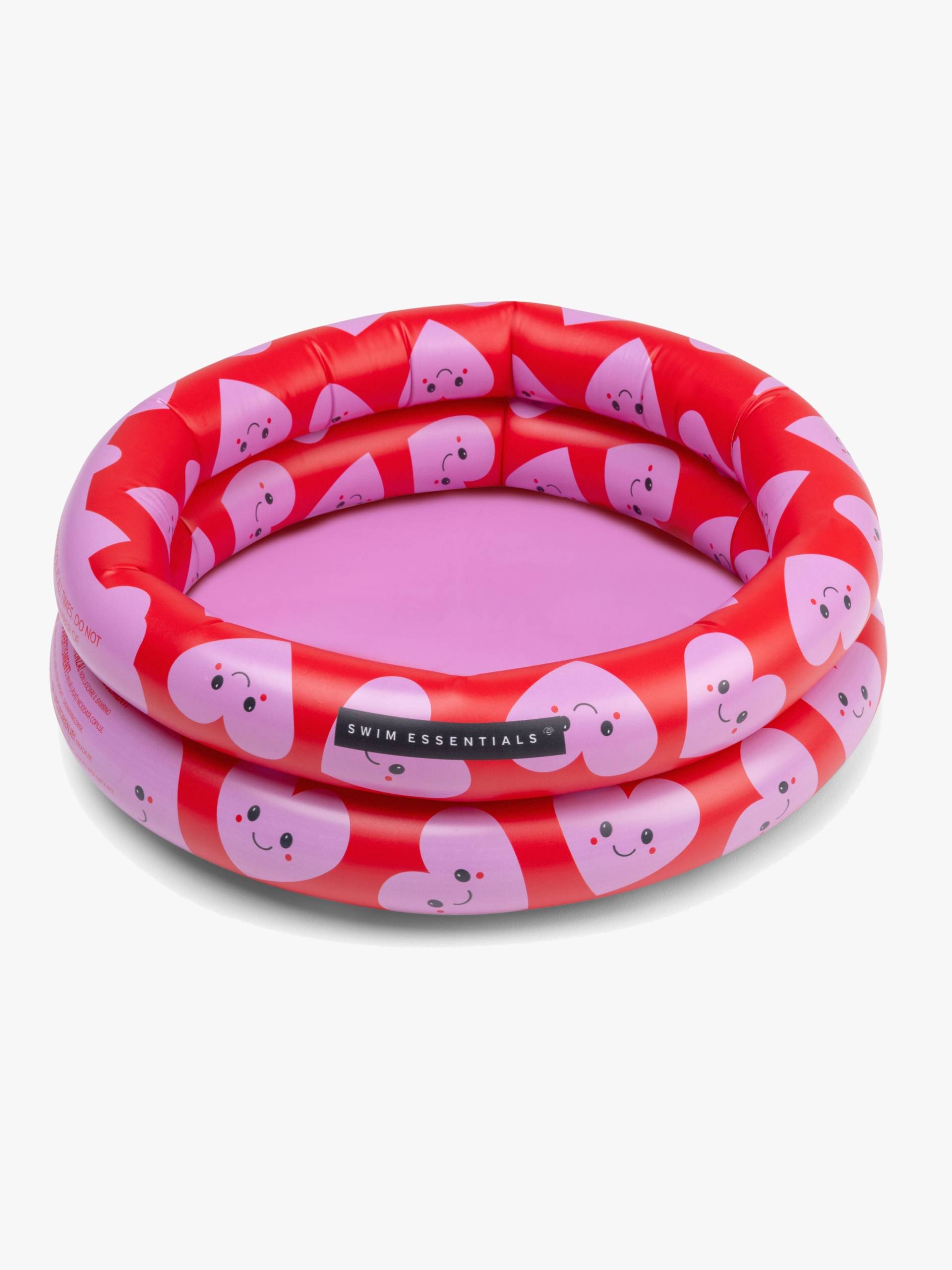 Swim Essentials Kinderpool 60 cm, Hearts Red, Kinderpool Swim Essentials Kinderpool 60 cm, Hearts Red, Kinderpool von Swim Essentials