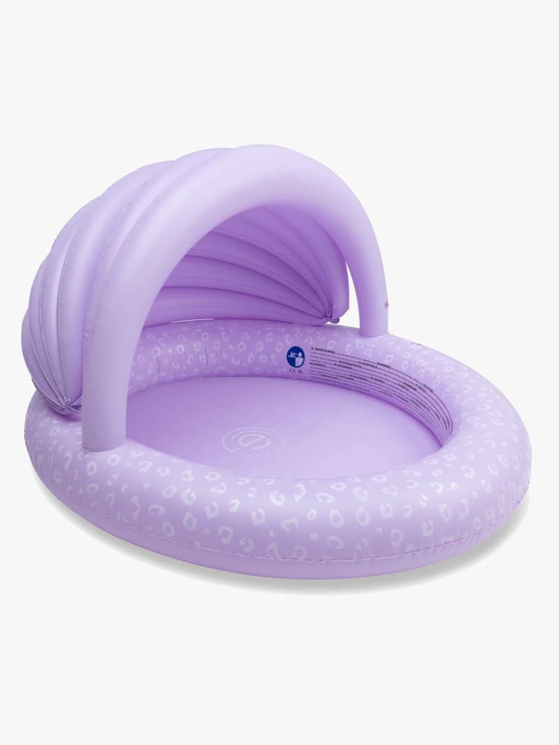 Swim Essentials Kinderpool mit Sonnenschutz 100 cm, Lila Leopard, Kinderpool Swim Essentials Kinderpool mit Sonnenschutz 100 cm, Lila Leopard, Kinderpool von Swim Essentials