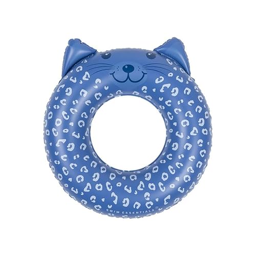 Swim Essentials Leopard | Blauwe Dierenzwemband Ø 55 cm - Blauw von Swim Essentials
