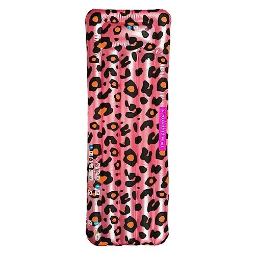 Swim Essentials Roze panterprint luchtbed von Swim Essentials