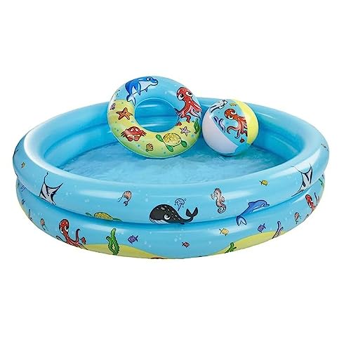 Swim Essentials Abenteuerpool inklusive Strandball und Schwimmring Swim Essentials Abenteuerpool inklusive Strandball und Schwimmring von Swim Essentials