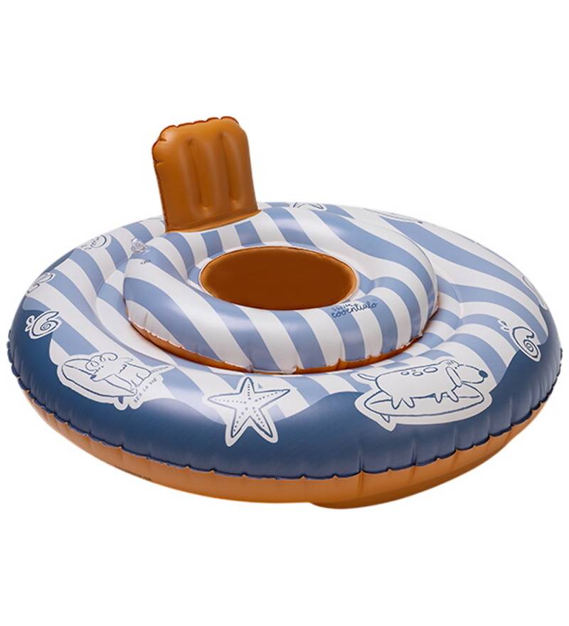 Swim Essentials Schwimmring - 74x26 cm - Blau/Roter Surfer - Swim Essentials - One Size - Schwimmring von Swim Essentials