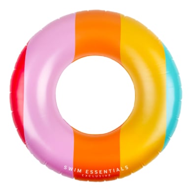 Swim Essentials Schwimmring Ø90 cm Regenbogen von Swim Essentials