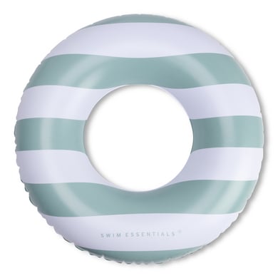 Swim Essentials Schwimmring Ø90 cm grün weiß gesetreift von Swim Essentials