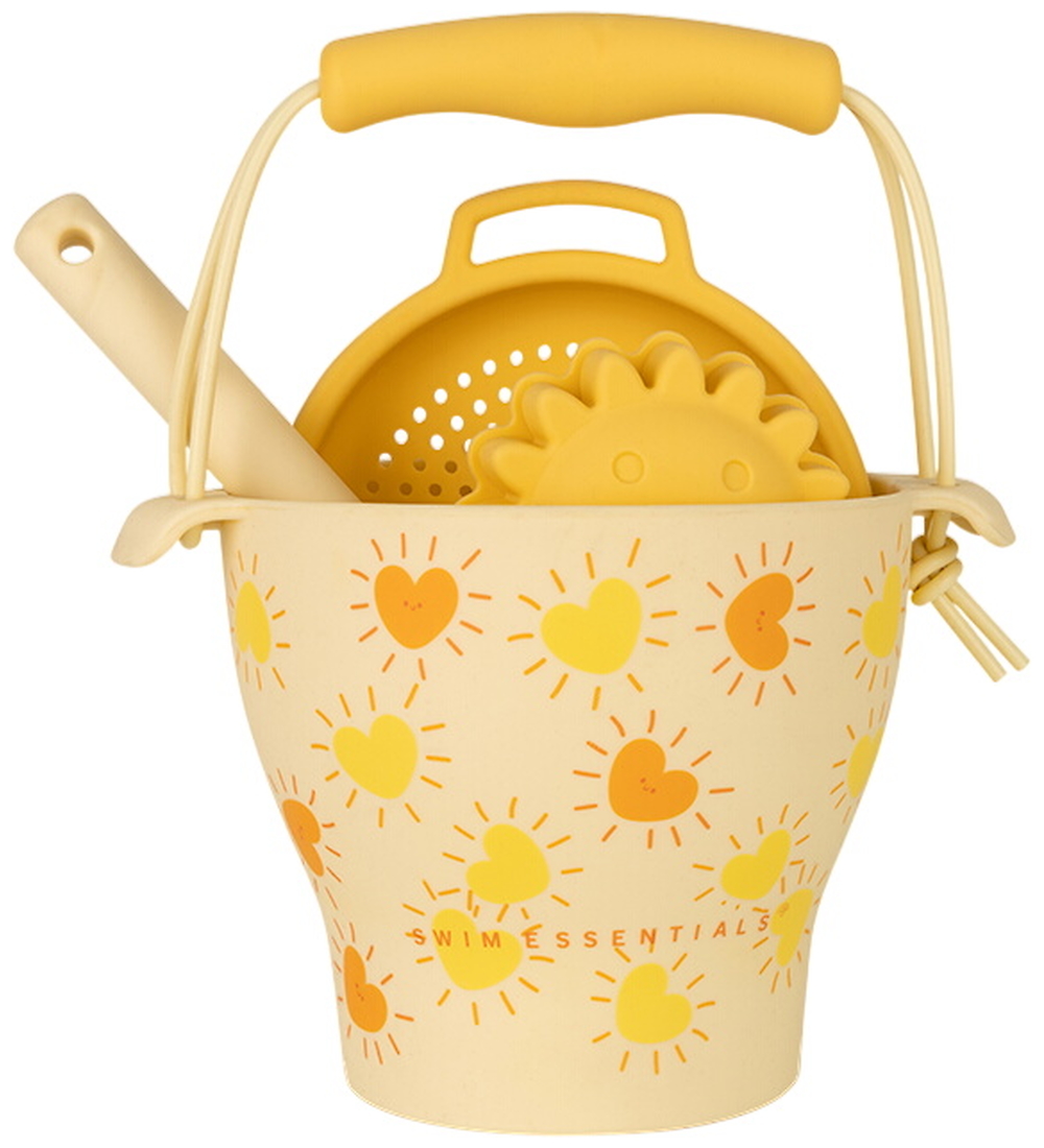 Swim Essentials Strandset - Silikon - 4 Teile - Gelb - Swim Essentials - One Size - Sandspielzeug Swim Essentials Strandset - Silikon - 4 Teile - Gelb - Swim Essentials - One Size - Sandspielzeug von Swim Essentials