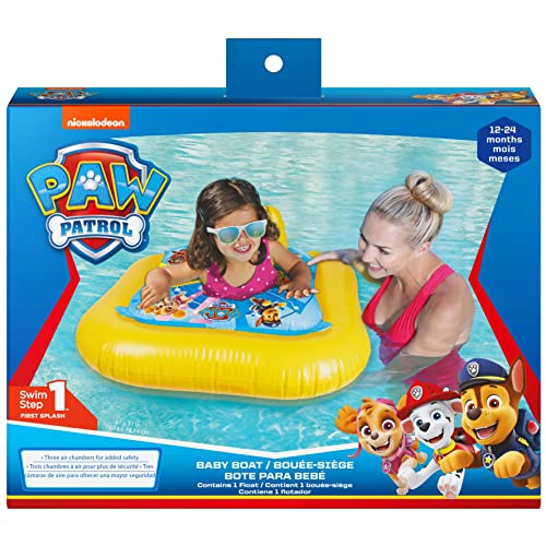 SwimWays 6060793 Paw Patrol Sww SWS Babyboat Pawpatrol Gml, Mehrfarbig von PAW PATROL