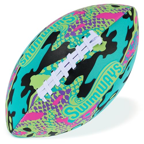 Swim Ways Hydro wasserdichter Fußball, Outdoor-Spiele für Erwachsene und Kinder, Schwimmbadzubehör und Pool-Partyspiele, 23,6 cm, Blau Swim Ways Hydro wasserdichter Fußball, Outdoor-Spiele für Erwachsene und Kinder, Schwimmbadzubehör und Pool-Partyspiele, 23,6 cm, Blau von Swim Ways