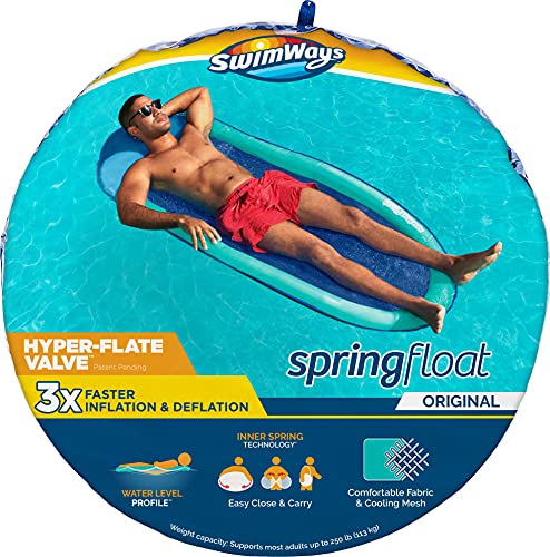 Swim Ways Spring Float Original, schnell aufblasbares Float, farblich Sortiert von Swim Ways