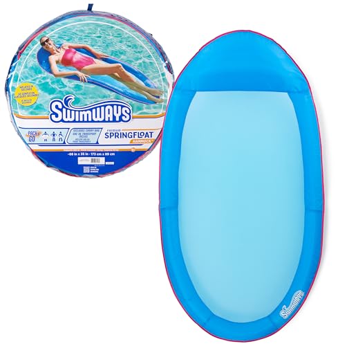 SwimWays Spring Float Premiun Hängematte Pool Lounge Stuhl mit Hyperflate Ventil von Swim Ways