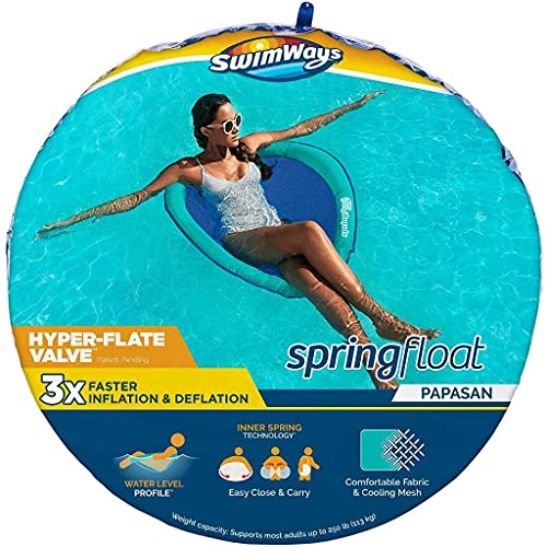 SwimWays Spring Float Papasan, schnell aufblasbares Float, farblich Sortiert von Swim Ways