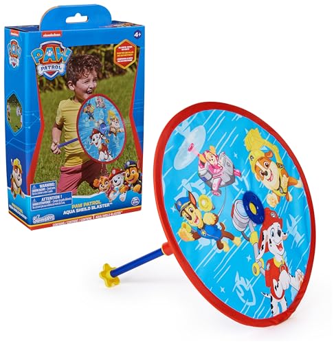 SwimWays Paw Patrol Aqua Shield Blaster, Schwimmbadzubehör & Kinder-Pool-Spielzeug, Paw Patrol Partyzubehör & Wasserspielzeug für Kinder ab 4 Jahren SwimWays Paw Patrol Aqua Shield Blaster, Schwimmbadzubehör & Kinder-Pool-Spielzeug, Paw Patrol Partyzubehör & Wasserspielzeug für Kinder ab 4 Jahren von SwimWays