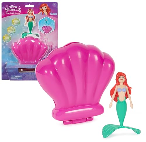 Swimways Disney Princess Ariel Dive N Surprise, Schwimmbadzubehör & Kinder-Pool-Spielzeug, kleine Meerjungfrau, Partyzubehör und Wasserspielzeug für Kinder ab 5 Jahren von SwimWays