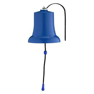 SwingKing Glocke Kunststoff blau - Spielhaus Zubehör für Kinder von SwingKing