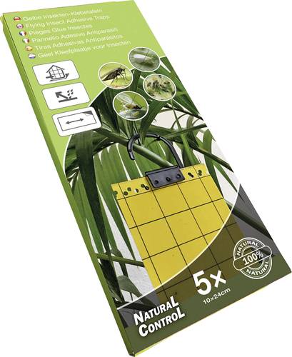 Swissinno NaturalControl 1 249 235 Klebefolie, Lockstoff Insekten-Klebetafel (L x B) 240mm x 100mm 5 von Swissinno