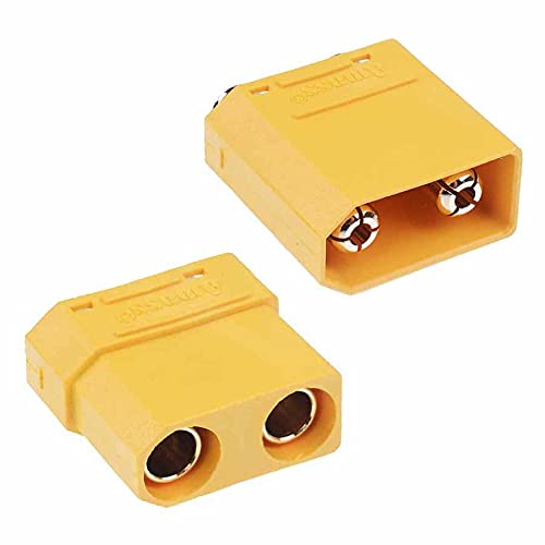 XT90PB vergoldeter Stecker (männlich und weiblich, 30 A) von Switch Electronics