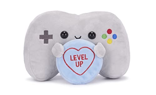 Swizzels Love Hearts 18 cm Videospiel-Controller Level Up Plüschtier von Swizzels