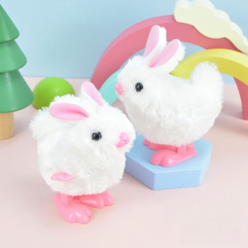 Swkangrd Aufziehspielzeug Hase,Osterhase Spielzeug,Hase Spielzeug Für Kinder,Aufziehspielzeug Ostern,Aaufziehtiere Ostern, Osterdekoration, Aufzieh Osterhase, Party,Geburtstagsgeschenke-2 Stück Swkangrd Aufziehspielzeug Hase,Osterhase Spielzeug,Hase Spielzeug Für Kinder,Aufziehspielzeug Ostern,Aaufziehtiere Ostern, Osterdekoration, Aufzieh Osterhase, Party,Geburtstagsgeschenke-2 Stück von Swkangrd