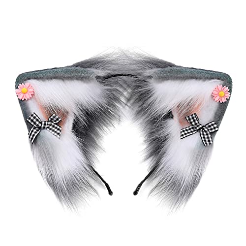Creatively Headband Animal Ear Shape Hair Hoop Plush Party Headpiece Hairband Rave Party Cosplay Costume Prop Unisex Creatively Headband Animal Ear Shape Hair Hoop Plush Party Headpiece Hairband Rave Party Cosplay Costume Prop Unisex von Sxett