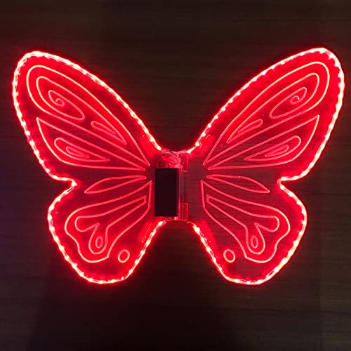 Fee Prinzessin Halloween Party Cosplay Kostüme LED für Schmetterling Bühnenfotografie Pr von Sxett