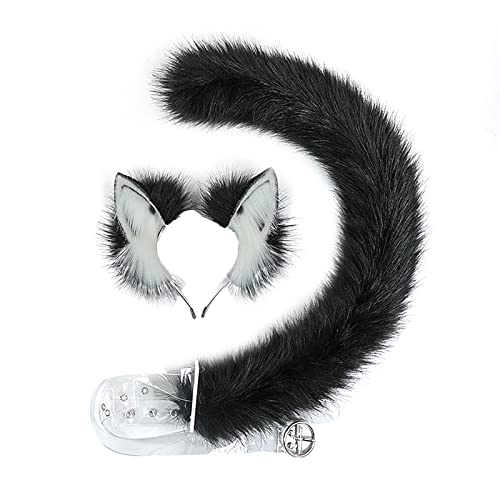 Haarreif mit Cartoon-Ohren, mehrfarbig, Cosplay, Tiere, Schwanz, Zubehör für Damen, Mädchen, Kinder, Party, Stirnband, 2 Stück Haarreif mit Cartoon-Ohren, mehrfarbig, Cosplay, Tiere, Schwanz, Zubehör für Damen, Mädchen, Kinder, Party, Stirnband, 2 Stück von Sxett