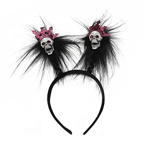 Halloween-Stirnband, tragbar, Totenkopf-Haarband, Cosplay, Kostüm, Skelett-Haarband für Erwachsene, Kinder, Festival, für H Halloween-Stirnband, tragbar, Totenkopf-Haarband, Cosplay, Kostüm, Skelett-Haarband für Erwachsene, Kinder, Festival, für H von Sxett