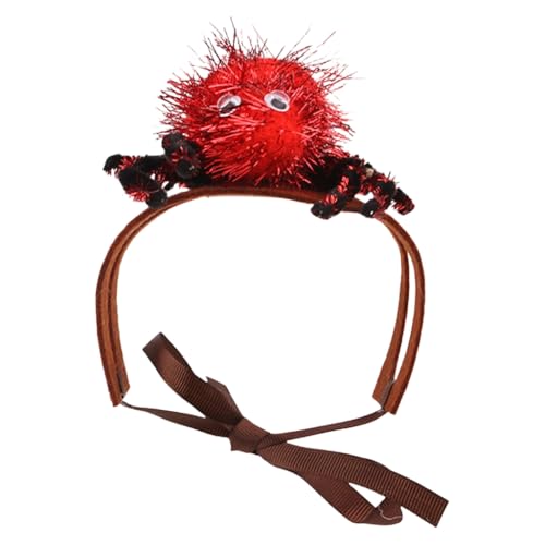 Party-Kopfschmuck und Hunde-Cosplay-Kostüm, realistische Spinnen-Haarbänder, anpassbar, schöne Kopfbedeckung für Halloween von Sxett
