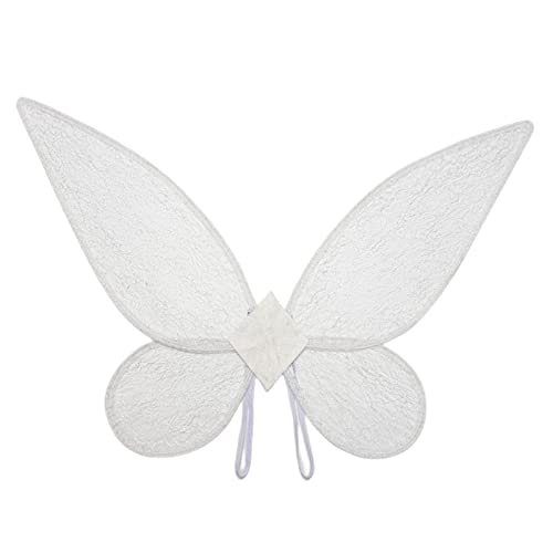Sxett Feenflügel Schmetterlingsflügel Kostüm Mädchen Cosplay Fee Prinzessin Flügel Schmetterling Feenflügel Party Favor Kinder Feenkostüm von Sxett