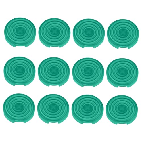 12 Stück Arcade Tastenabdeckungen für Kailh, Cherry, TTC, Akko, Glorious Switches, 20,2 Mm Durchmesser,, Transparentes Anti Rutsch Design (Green) von Sxhlseller