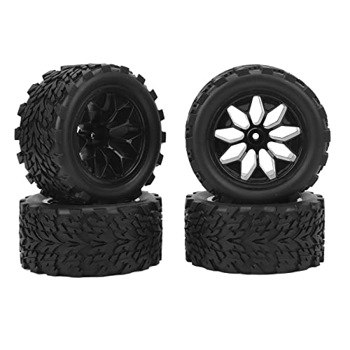RC-Car-Räder und -Reifen, 1/10 Remote Control Car Rubber Tires Replacement, für Traxxas, Stamped, Rustler, Arrma, Losi, Redcat, Hongnor, 4PCS RC-Car-Räder und -Reifen, 1/10 Remote Control Car Rubber Tires Replacement, für Traxxas, Stamped, Rustler, Arrma, Losi, Redcat, Hongnor, 4PCS von Sxhlseller