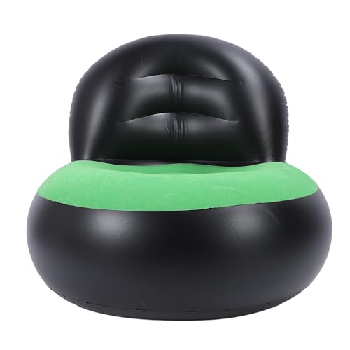 Sxhlseller Aufblasbares Sofa, PVC, das Ergonomisch Aufblasbarer Sofa für den Pool Bequem Ist (Black) von Sxhlseller