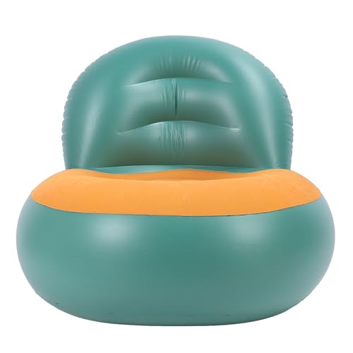 Sxhlseller Aufblasbares Sofa, PVC, das Ergonomisch Aufblasbarer Sofa für den Pool Bequem Ist (Green) von Sxhlseller