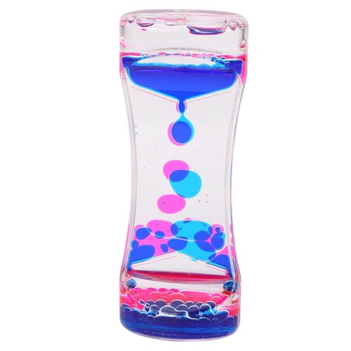 Sxhlseller Liquid Motion Bubbler für Sensorisches Spiel, Acrylfarbhötzhöhe Visueller Flüssigkeit Bubbler für Schreibtischdekoration, Kleines Beruhigendes Entspannendes Zappelspielzeug (Blau Rosa) Sxhlseller Liquid Motion Bubbler für Sensorisches Spiel, Acrylfarbhötzhöhe Visueller Flüssigkeit Bubbler für Schreibtischdekoration, Kleines Beruhigendes Entspannendes Zappelspielzeug (Blau Rosa) von Sxhlseller