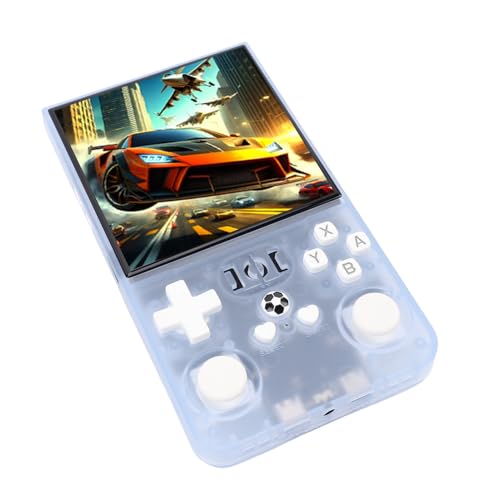 Sxhlseller Retro Handheld -Spielekonsole, 4,0 Zoll IPS HD -Bildschirm Retro Gaming -Konsole, Handheld -Spielekonsole in 60 Emulatoren, Electronic Gaming Player Weihnachtsgeburtstag Blau (Blue) von Sxhlseller