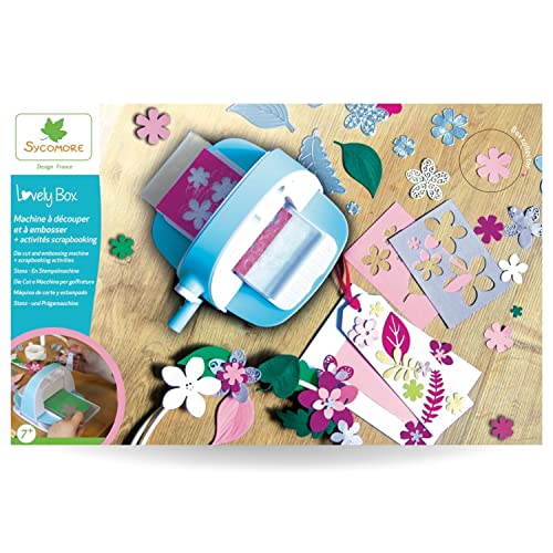 Sycomore CRE5197 Kit Machine à Couper et Embosser Stanz-und Prägeschablonen-Set für Kinder, blau, M Sycomore CRE5197 Kit Machine à Couper et Embosser Stanz-und Prägeschablonen-Set für Kinder, blau, M von Sycomore
