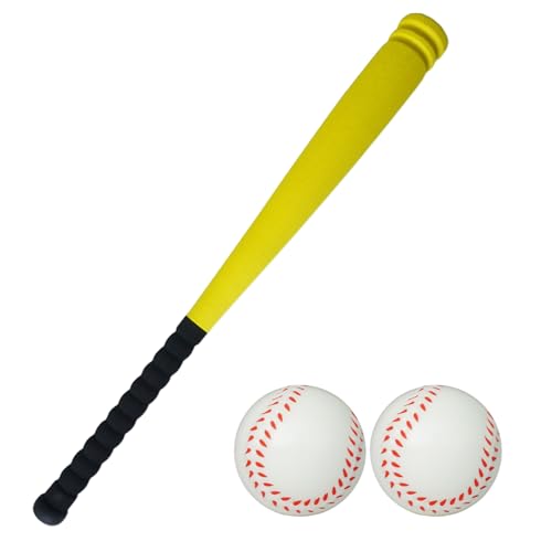 Baseball-Übungsset Für Kinder, Kinder-Baseballschläger Aus Schaumstoff Spielzeug Mit 2 Bällen, Lustiges Baseballs-Set Für Baseballs Course, Übungsschlag von Syengery