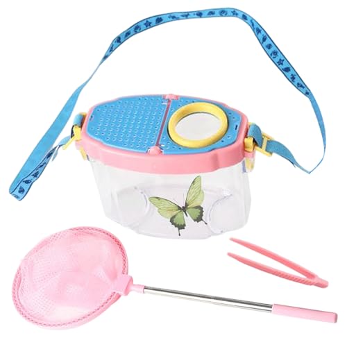 Syengery Butterfly Collection Kit, Butterfly Catcher Kit | Mehrzweckkinder -Abenteuer -Set Butterfly Collector Box,Pädagogische Nature Explorer Kit Outdoor -Abenteuerspielzeug für Kinder Mädchen Syengery Butterfly Collection Kit, Butterfly Catcher Kit | Mehrzweckkinder -Abenteuer -Set Butterfly Collector Box,Pädagogische Nature Explorer Kit Outdoor -Abenteuerspielzeug für Kinder Mädchen von Syengery