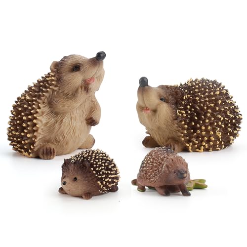 Syengery Dekofigur Igel, Detailliertes Igelfiguren-Spielzeug, Igel-Actionfiguren Für Kinder Ab 3 Jahren von Syengery