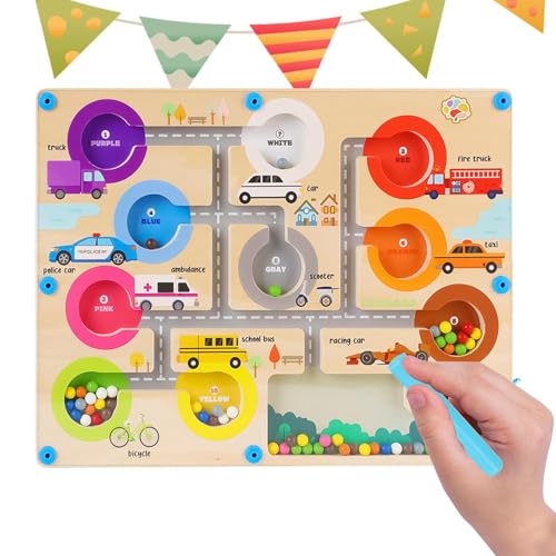 Syengery Magnetisches Puzzle,Magnet Puzzle Spielzeug Zuordnungsspiel | STEM Zuordnungsspiel Pädagogisches Lernspielzeug Für Kleinkinder Vorschule Mädchen von Syengery